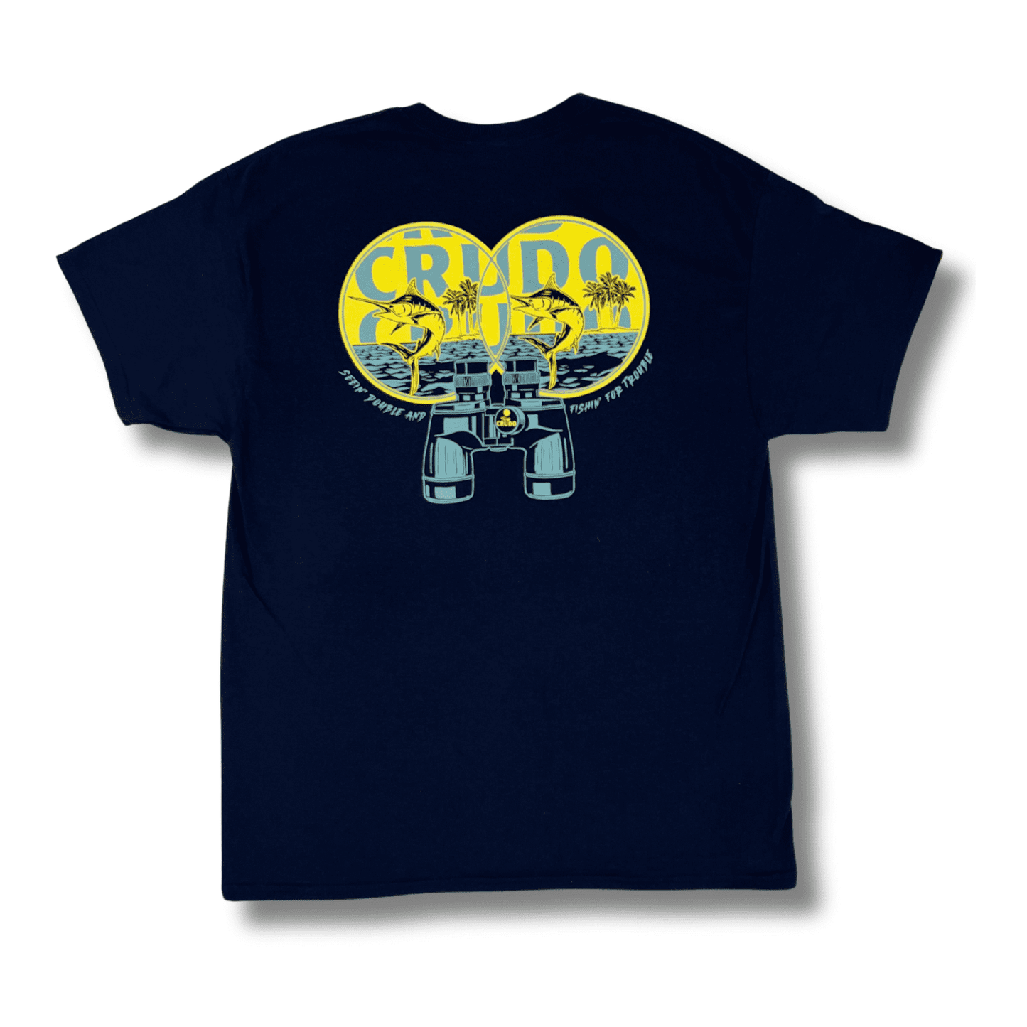 cs binoculars tee navy back